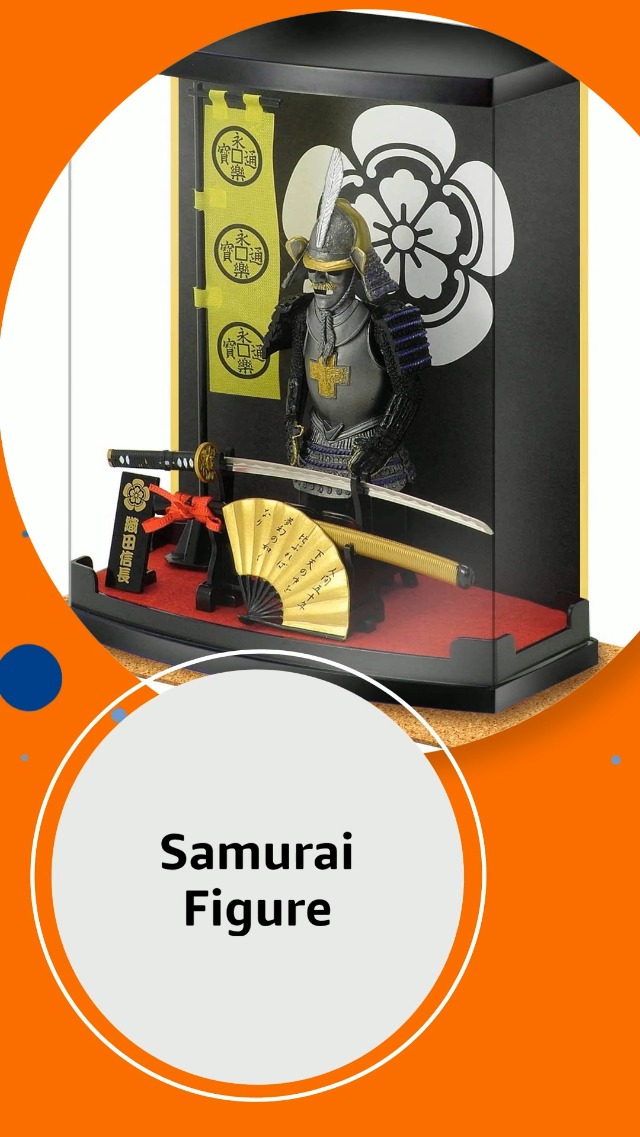 Amazon.com: MEISTER JAPAN Mori Motonari Samurai Display: 16th